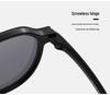 Gafas de Sol Unisex Magnéticas Polarizadas de Doble Vía: Set Clip-on Compatible con Graduación para Miopía