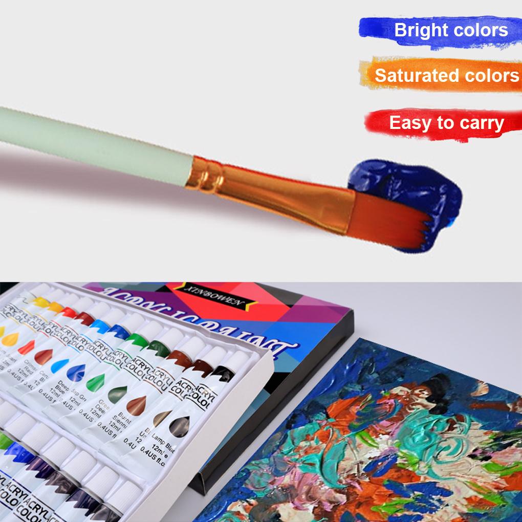 Wide Application With Vibrant Colors Acrylic Paint Art Set 24 Acrylic Paint Art Set Acrylic Paints