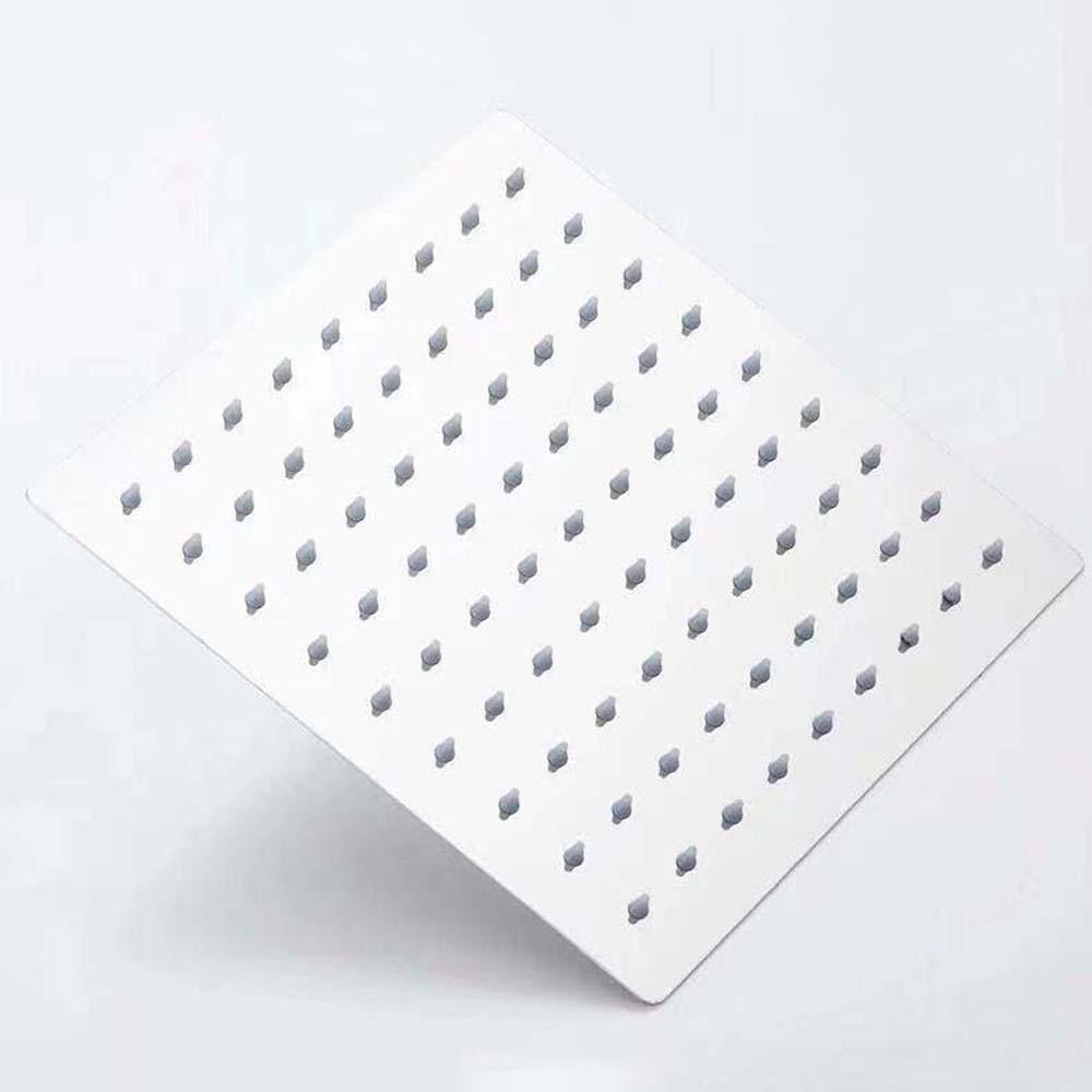 Round Pressurized Shower Nozzle Square Large Panel Showerhead Shower Heads High Pressure  Hotel