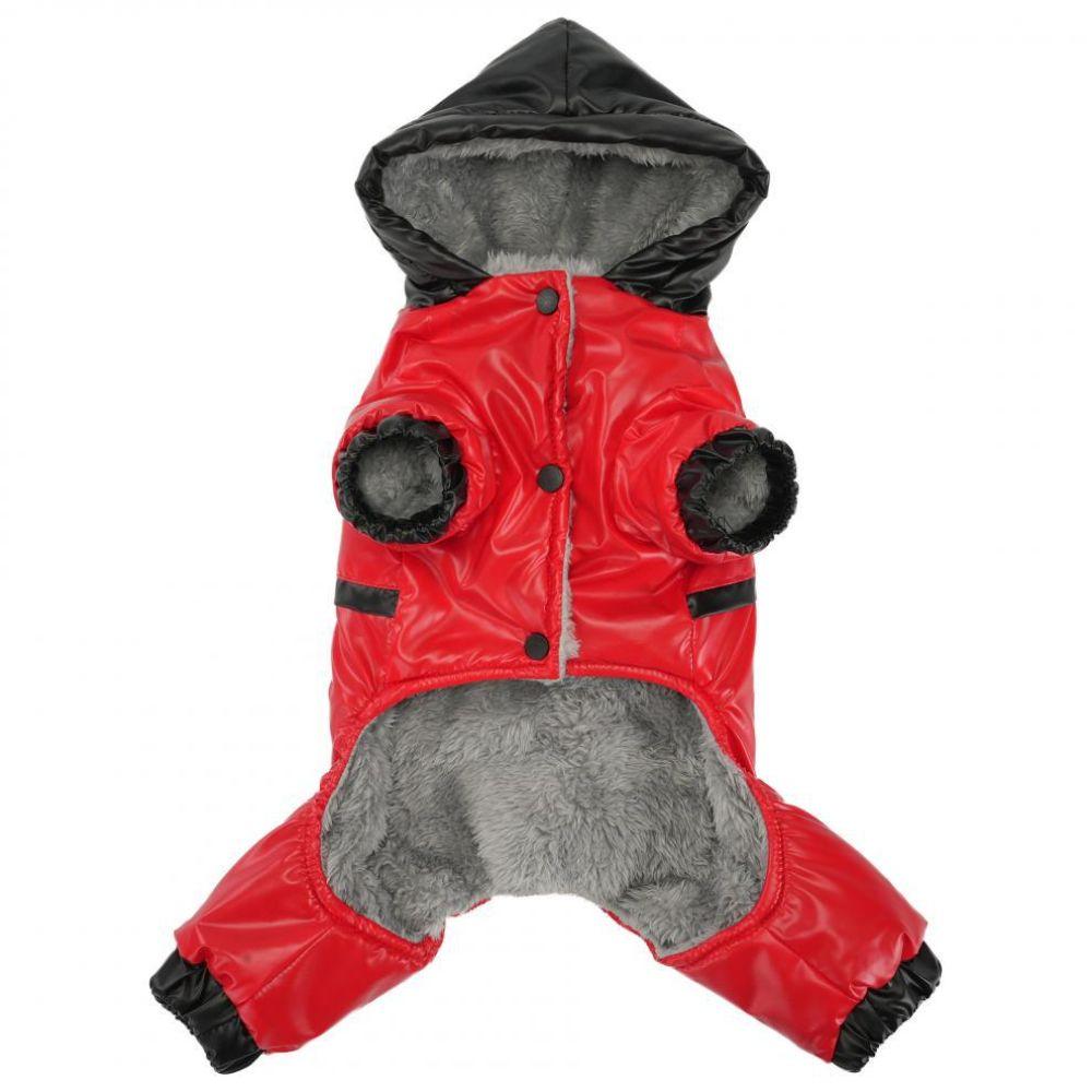 Padded Lining Dog Winter Coat Hooded Puppy Outfit New Warm Dog Jacket for Small Dogs