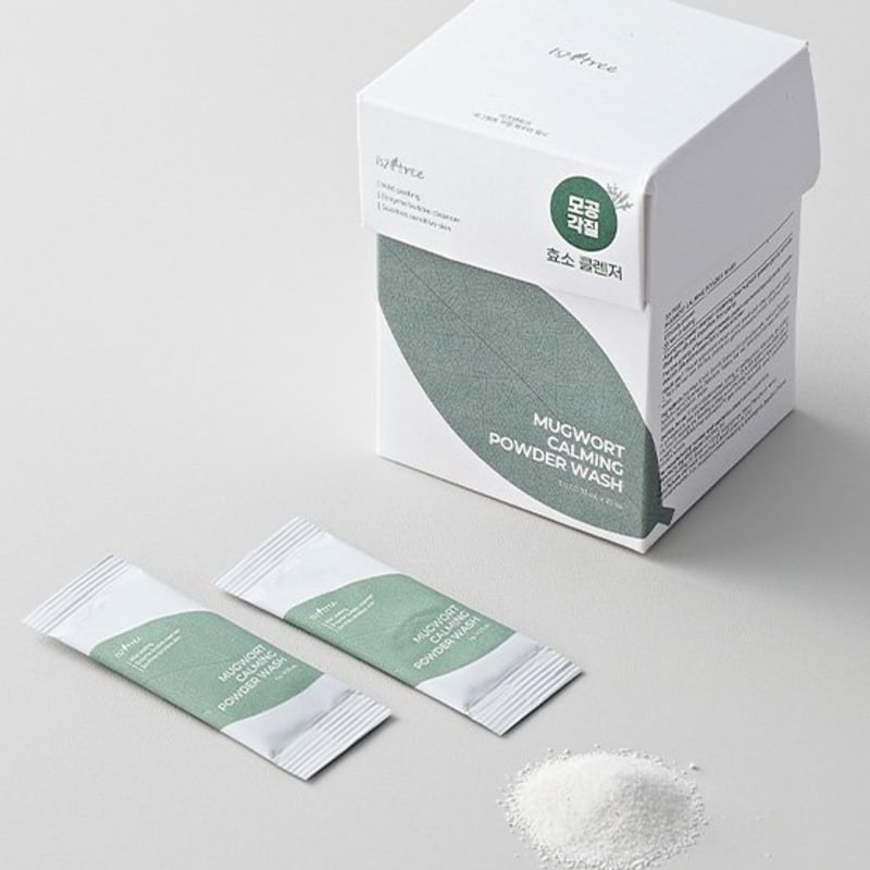 ISNTREE Mugwort Calming Powder Wash (25 Pieces)