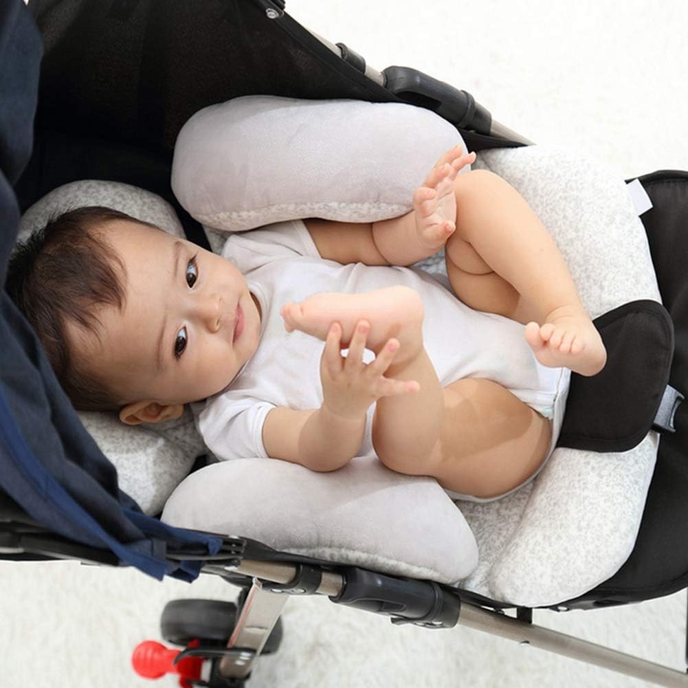 Baby Seat Pad, Plush Breathable Portable Double-sided Car Seat Baby Cushion, Baby for Car Stroller