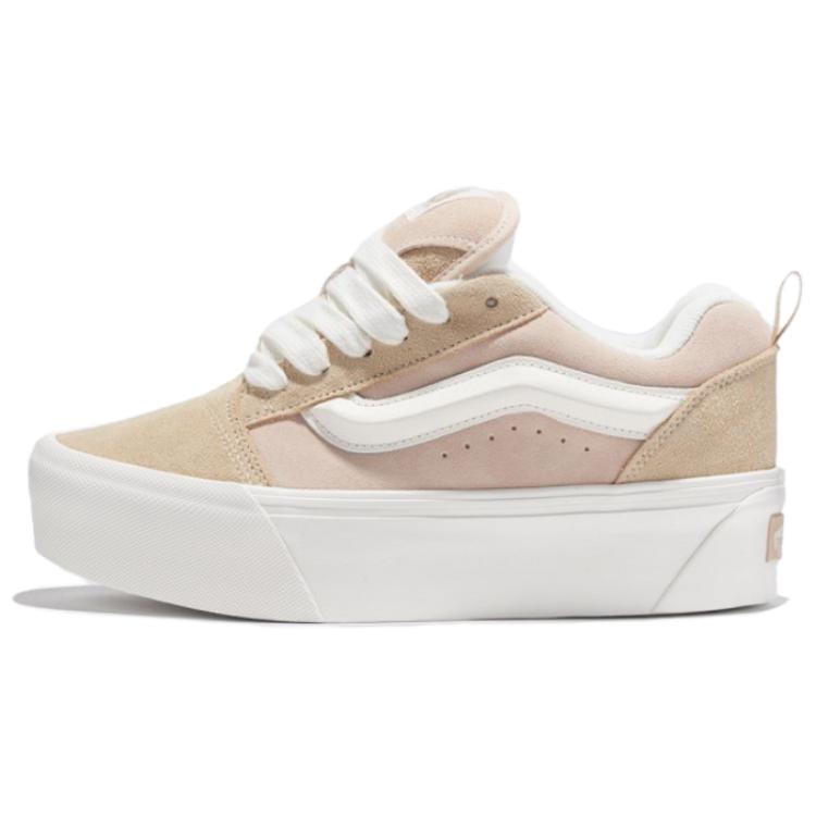 

New Vans Knu Stack Low Top Canvas Shoes Women s Beige VN000CP6BSM1 39