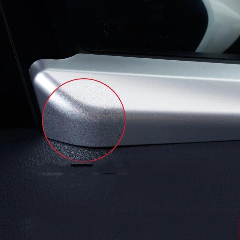 For Toyota C-HR CHR 2016-2017 2018   Front Door Window Inner Triangle A Colum Cover Sticker Trim Decoration Accessory