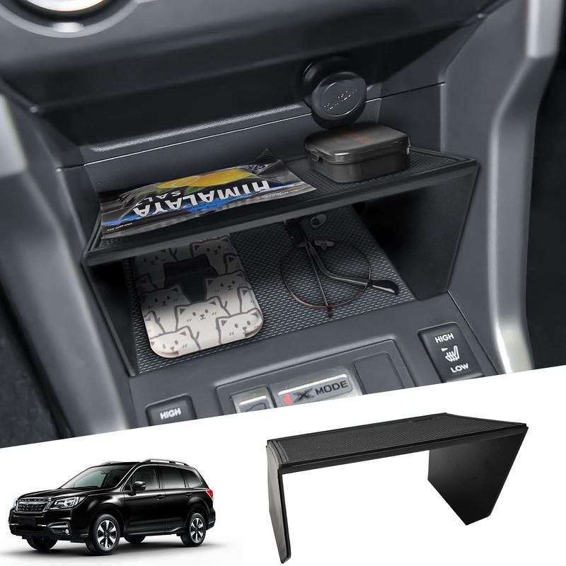 Center Console Tray Organizer for Subaru Forester 2013-2018 Middle Center Console Storage Box Gear Shifter Interior Accessories