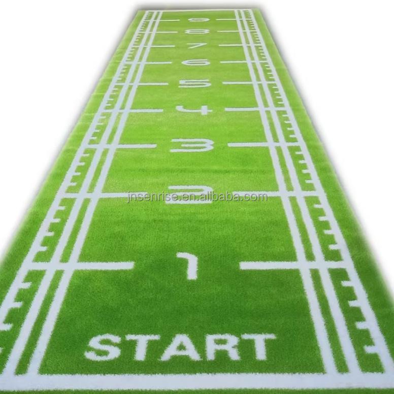 Premium Logo Customized Artificial Grass Gym Sled Flooring Sled Track Sports Gym Floor Mat landscaping