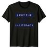 I Put The Lit In TShirt English Teacher Literacy Gift For Him And Her