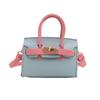 Elegante Mini Borsa a Spalla Coreana per Bambini con Design Trendy Color Block per Bambini