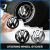 1 Stück ABS Auto Lenkradabdeckung Mittelplakette Emblem Aufkleber für Golf-5 6 7 MK6 Jetta Lavida Polo Tiguan Passat B5 B6 B7