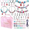 Handmade Sparkly Decorative Bead Jewelry Making Bead Beads Exquisite Pink Gift Ideal for Craft and Perfect for Personal Use or As a Gift 75-Piece Kit,