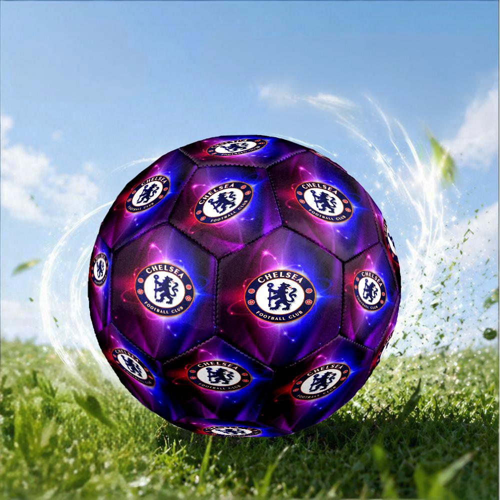 Chel-sea Fc Printed Size 5 Soccer Balls, High-Quality, Anti-Slip, Protective Football, A Unique Gift , Birthdays, Christmas Gifts