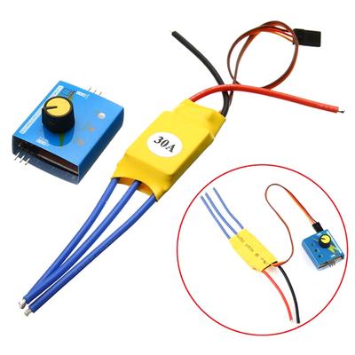 30A 12V DC 3-פאזי בקר מהירות מנוע בלא מברשות הספק גבוה בקר PWM