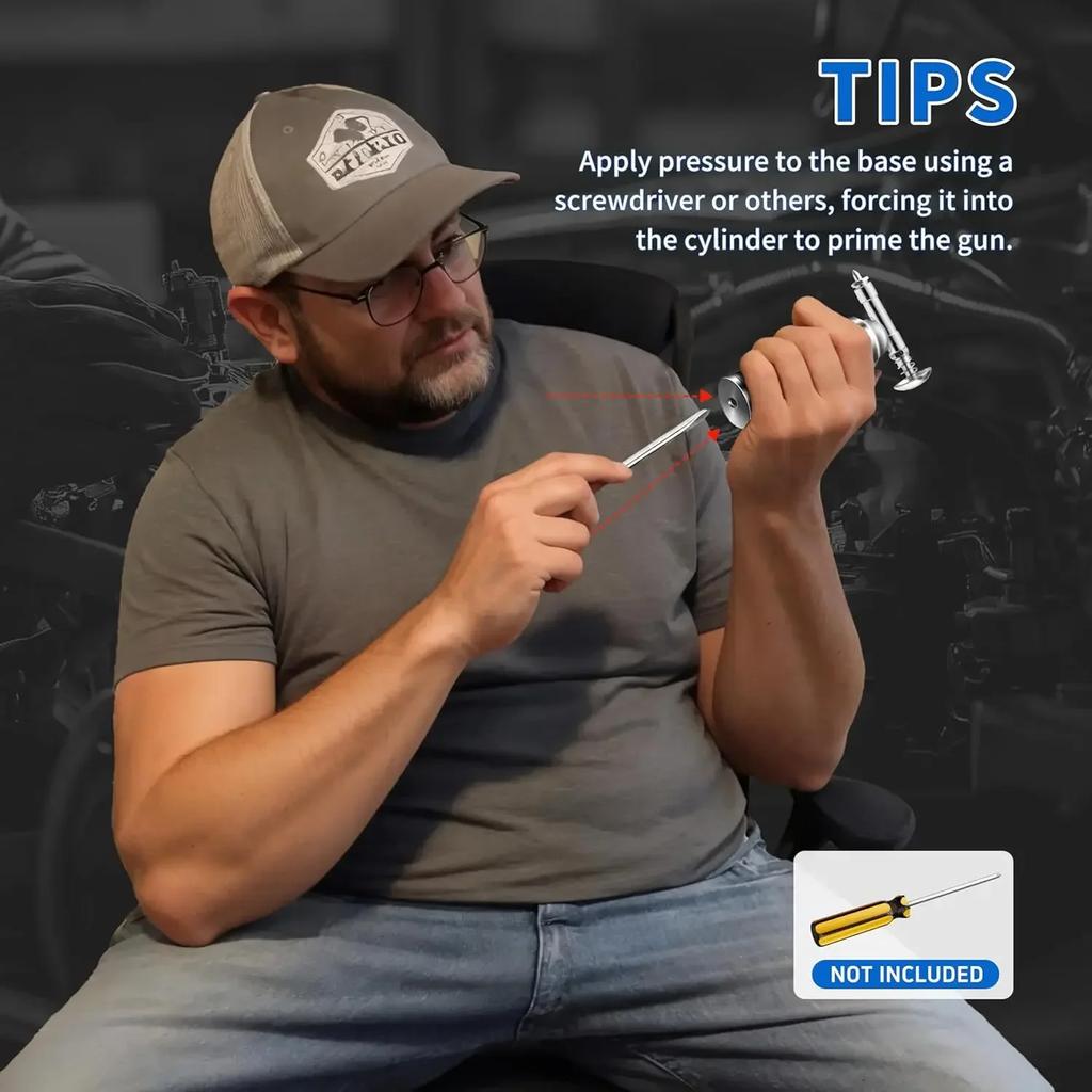 80cc Mini Manuelle Fettpresse 1000psi Ausgang Hochdruck Ölinjektor Handgehaltene Fettpresse Handgehaltene Ölmaschine Handwerkzeuge