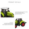 Farmer Tractor Toy Friction Powered Early Educational Toy Collectible Farm Toy Small Construction Vehicle For Children Gift Lumber Truck Toy Playsets