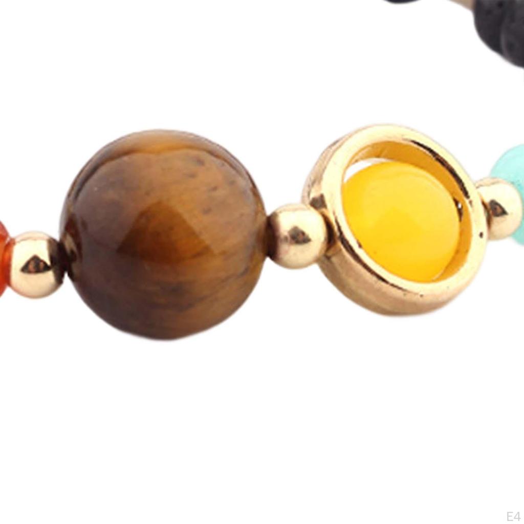 Handmade Galaxy Solar System Bracelet Jewellery Charm Lightweight Stylish Universe The Eight