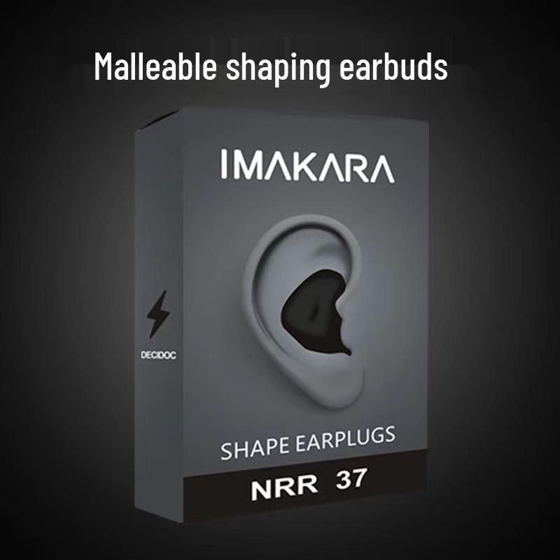 Noise-Blocking Earplugs for Sleeping and Studying - Heat-Molded, Anti-Snoring Solution