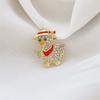 1Pc Cute and Unique Hat Wearing Duck Brooch Exquisite Creative Animal Pin Cartoon Jewelry Accessories Party Birthday Gift Trend
