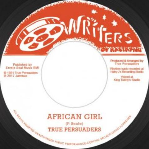 

7inch Record PERSUADERS - African Girl / African Dub JAMWAX16 Writers Of Rast 2017 France Reggae, Ska & Dub Used