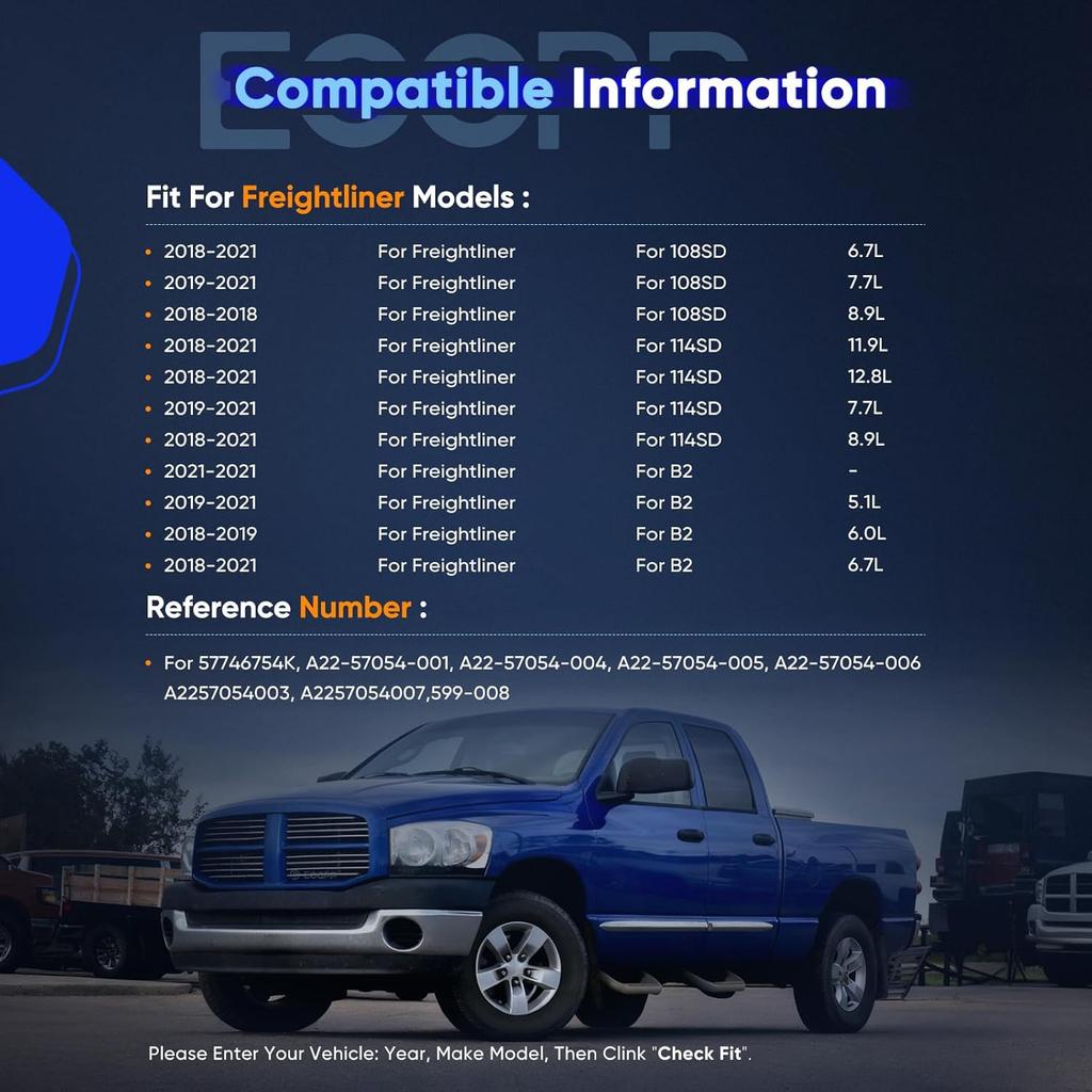 ECCPP 599-008 Climate Control module AC Heater Climate control Panel For Freightliner M2 100: 2002, 2003, 2004, 2005, 2006