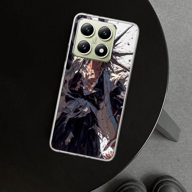 Zaraki Kenpachi Bleach Phone Case Cover for Xiaomi Redmi Note 15 14 13 12 11 Pro Plus 14S 12S 11S 11T 11E 10S 10 Customized Fund