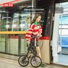 Ultra-Light Portable 14-Inch Folding Bicycle with Variable Speed for Adults