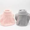 Detachable Knitted Mock Turtleneck Fake Collar For Kids Winter Warm Unisex Pullover Dickey False Collar for Photos School Party