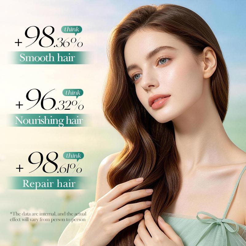 SADOER Peptide Keratin Hair Mask 200ml, Deep Nourishing Repair Hair Treatment Mask, Boost Hair Shine&Elasticity, Non-Greasy Hair Care Conditioner Mask