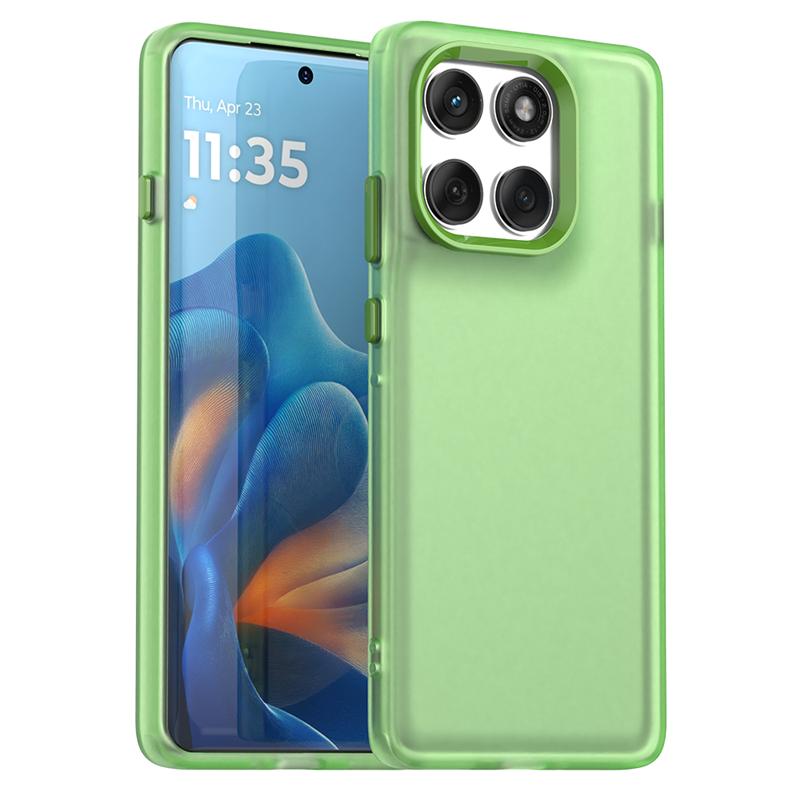 

Противоударный чехол конфетного цвета для Motorola Edge 60 Pro Матовый прозрачный чехол для Moto Edge 60 Pro Чехол для Moto Edge 60 Pro Motorola Edge 60 Pro зелёный