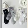 Breathable Women Ankle Socks Ruffle Lace Bow Embroidery Socks New Cotton Short Socks