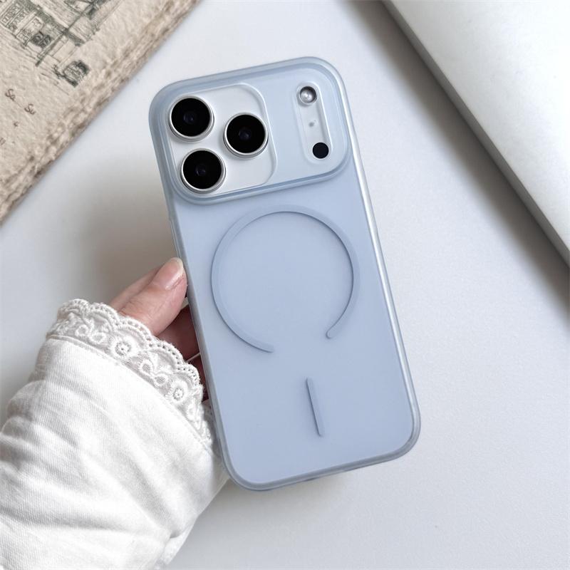 

Ultra Thin Matte Transparent Wireless Charging Magnetic For Magsafe Case For iPhone 17 Air 16 15 14 Plus 13 12 Pro Max PC Cover iPhone Air