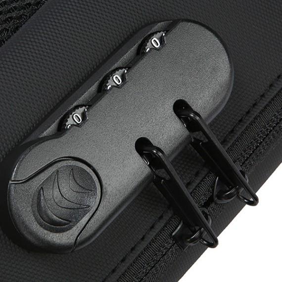 Men's Anti-theft Chest Bag with Buckle - Trendy Crossbody for Outdoor Sports & Cycling