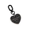 Artistic Vintage Star Heart Keychain Cute Cartoon Star Heart Resin Ornament Sturdy Decorative Home Office Decors