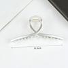 Elegant Korean Shark Metal Hairpin Clip for Stylish Hair