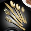 Luxury 1pcs Stainless Steel Cutlery Set Hammered Steak Knife Fork Spoon Western Dining Tableware For Restaurant Kitchen Bar