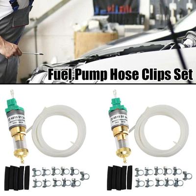 Universal Ultra Quiet 12V Diesel Heater Fuel Pump Hose Clips Set For 1KW-5KW Car Air Heater Diesel Parking Oil Pump