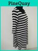 Stylish Parent-child Dress Clothes Set Showcasing Striped Half Sleeve Baby Girl Dress