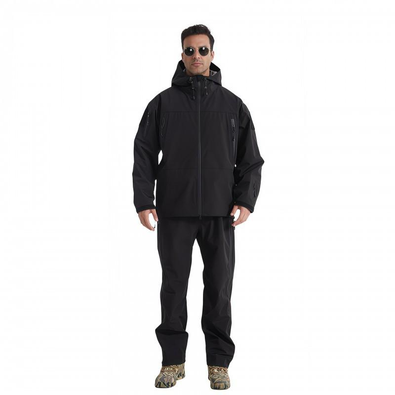Junbird Hard-shell Heat-sealing Rubber Assault Pants Suit Lightweight Outdoor Sports Waterproof