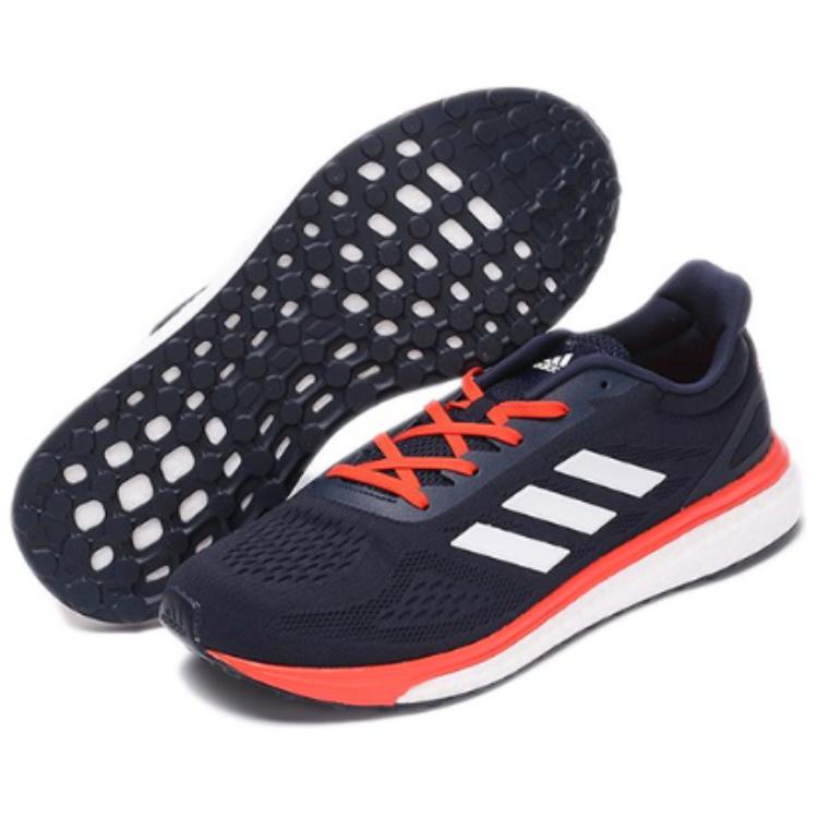 Adidas Response Lt Comfortable Versatile Non-Slip Durable Low-Top Running Shoes Men Sneakers Blue BB3421