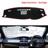 Anti-Slip Mat Dashboard Cover Pad Dashmat Car Accessories 520i 525i 530i 535i for BMW 5 Series E60 2004 2005 2006 2007 2008 2009