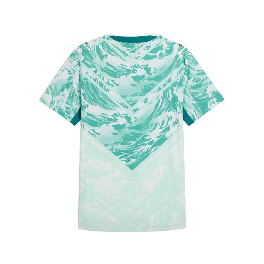 Pánský autentický venkovní dres Puma Portugalsko 'Puma White-Green Lagoon'