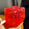 Transparent Filling Cheese Pinch Toy Slow Rebound Cheese Squeeze Fidget Toy  Stress Relief
