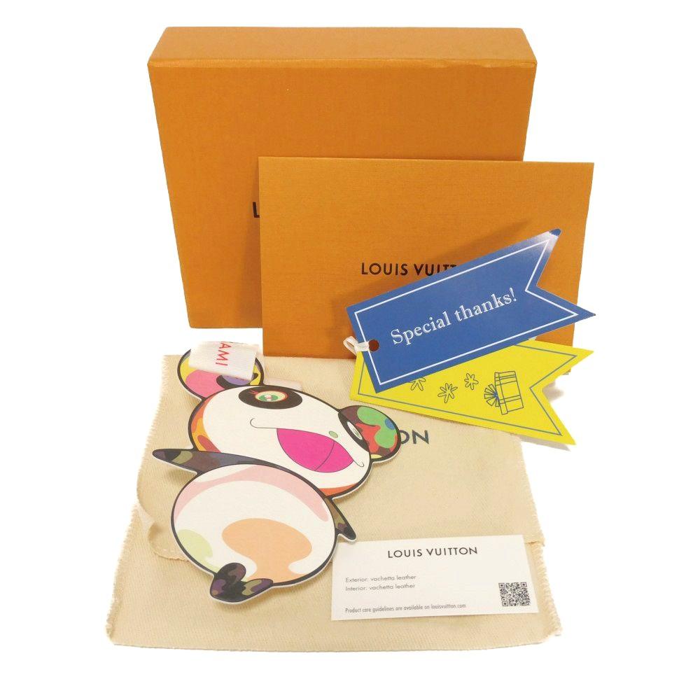 Used 12564 LVxTM Portefeuille Lisa M14089 7941 Takashi Murakami Panda Multicolor RFID Case, Excellent Condition