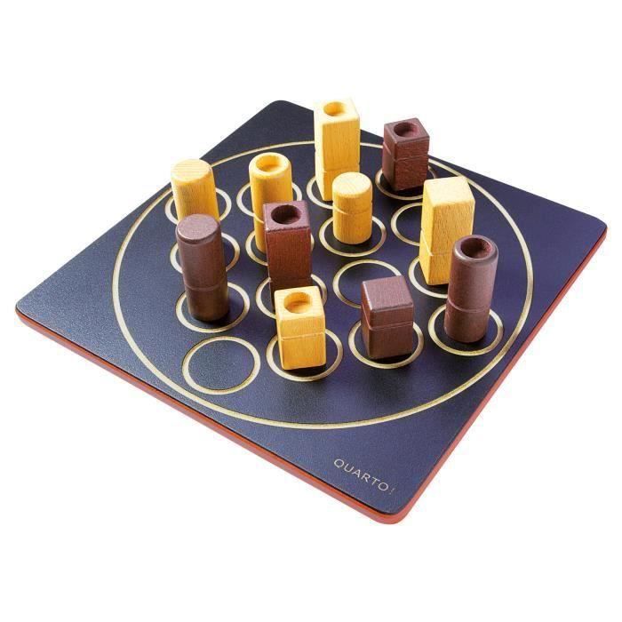 Jeu de société Quarto GIGAMIC - Jeu de réflexion et stratégie - À partir de 8 ans