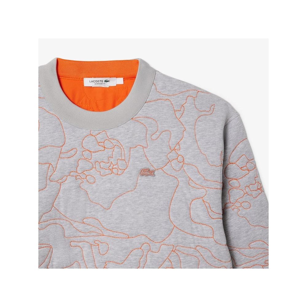 Lacoste Women S Flower Pattern reverSible Padded SweatShirt Sf2686 54n 2kq q2nSf2686 54n2kq