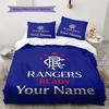 Custom Name Rangers Ready Gear Bedding,Quilt Set Quilt Cover Pillowcase Home Birthday Gift (1 * Duvet Cover + 2 * Pillowcase, Without Core)