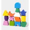 Kids Montessori Wooden Toys Baby Colorful Shape Matching Sleeve Column Beaded Games Cognition Early Education Toys for Children