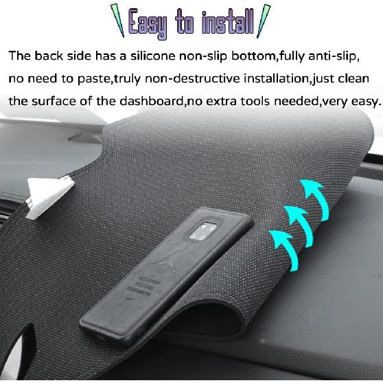 Custom Interior Accessories for Nissan Pathfinder 2022 2023 2024 2025 Leather Center Console Cover Dashboard Cover Dash Cover Mat Pad Balck(Without