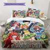 The Quintessential Quintuplets Patterned Pillowcase & Duvet Cover Set 3 Piece Anime Style Bedding Decor Gift for Fans YUN6