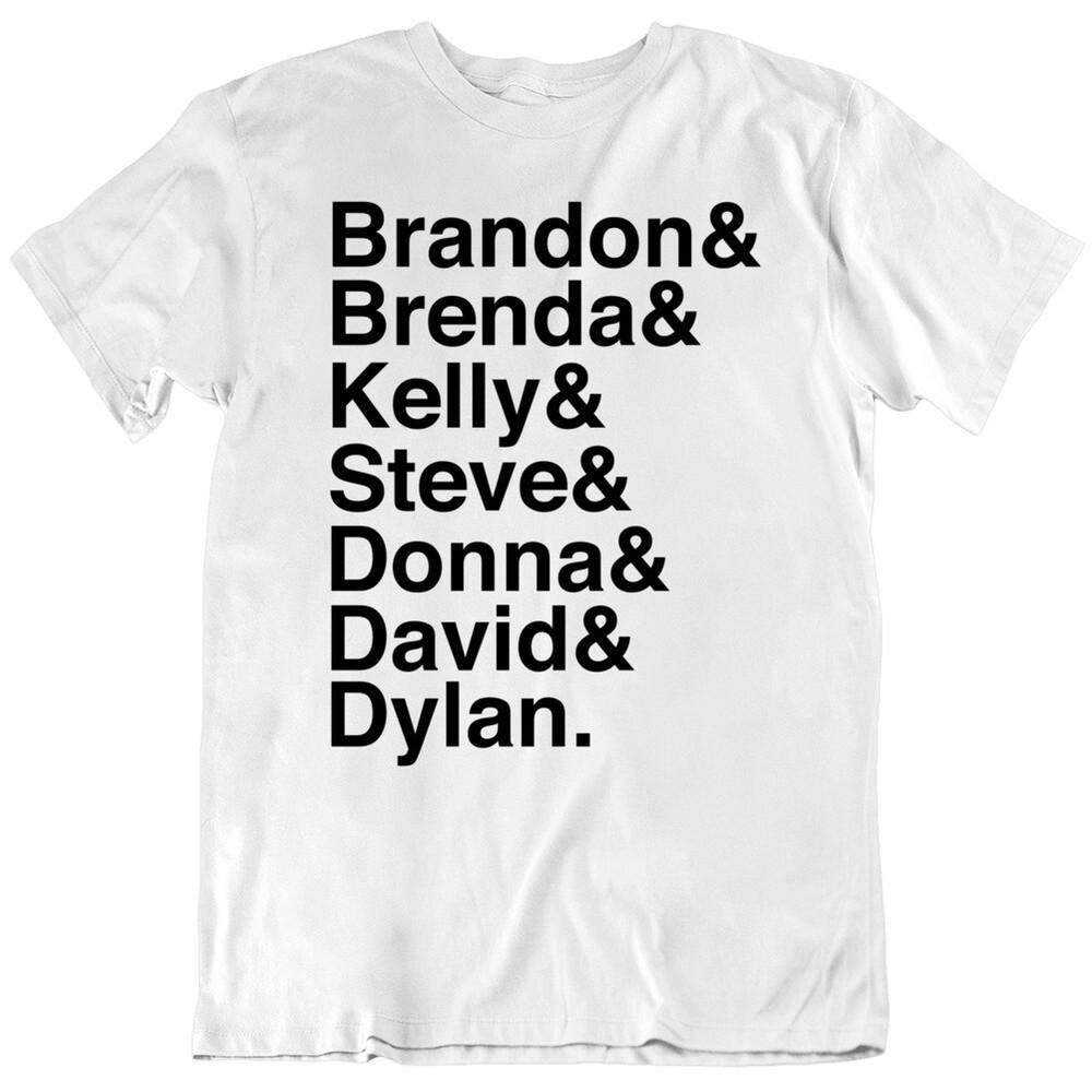 Beverly Hills 90210 Names Classic TV Show Fan  T Shirt Unisex T-Shirt M