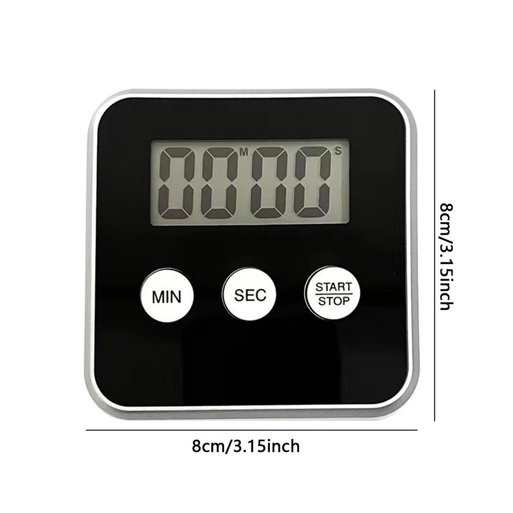 Küchentimer Digital Magnetischer Alarm Mit LCD-Bildschirm Smart Magnetischer Digitaler Timer Mit LCD-Anzeige Für Küche Backen Schlafen